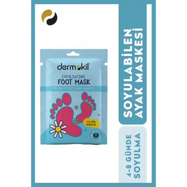 DERMOKİL FOOT MASK PEELİNG ETKİLİ AYAK MASKESİ 2Lİ PK İÇİ. DERMOKİL FOOT MASK PEELİNG ETKİLİ AYAK MASKESİ 2Lİ PK İÇİ.