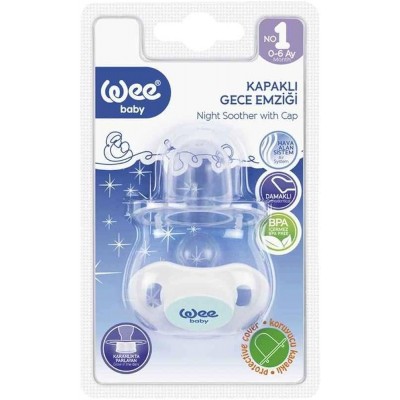 WEE BABY KAPAKLI GECE EMZİĞİ NO.1 0-6AY  783 WEE BABY KAPAKLI GECE EMZİĞİ NO.1 0-6AY  783
