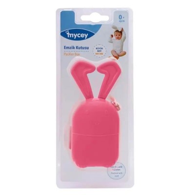 MYCEY  ASKILI EMZİK KUTUSU TAVŞAN TİPLİ PEMBE RENKLER 