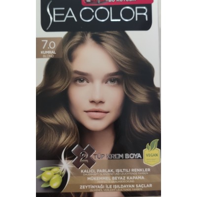 SEA COLOR 7/0 KUMRAL 2 TÜP KREM BOYA SET SEA COLOR 7/0 KUMRAL 2 TÜP KREM BOYA SET