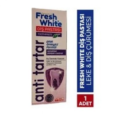 FOVARİ FRESH WHİTE DİŞ PASTASI ANTİ-TARTAR PLAK ÖNLEYİCİ FÖRMÜL  90G
