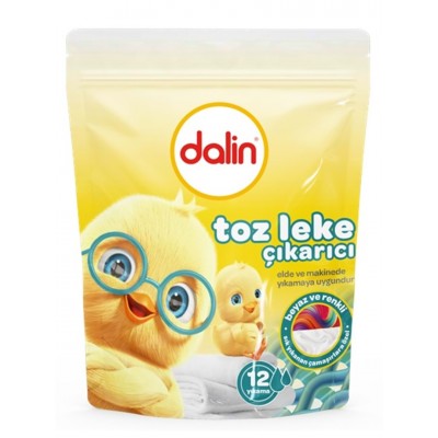 DALİN TOZ LEKE ÇIKARICI 500GR 12 YIKAMA DALİN TOZ LEKE ÇIKARICI 500GR 12 YIKAMA