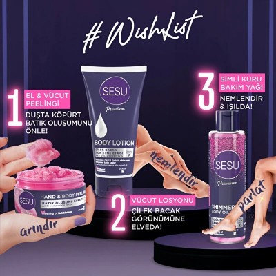 SESU PREMIUM SERİSİ BAKIM SETİ 3 LÜ ÜRÜN SESU PREMIUM SERİSİ BAKIM SETİ 3 LÜ ÜRÜN