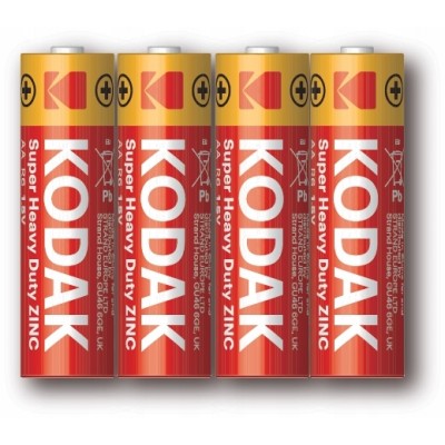 KODAK ÇİNKO KARBON KALEM PİL 1,5V 4LÜ ŞRİNK KODAK ÇİNKO KARBON KALEM PİL 1,5V 4LÜ ŞRİNK