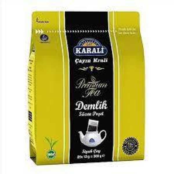 KARALİ PREMİUM DEMLİK POŞET ÇAY 25*2G:300GR  