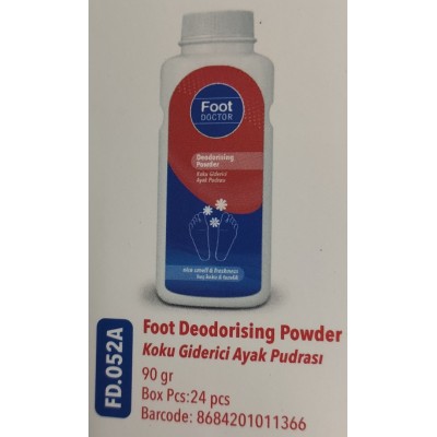 DOCTOR FOOT AYAK PUDRASI 90GR  FD 052A DOCTOR FOOT AYAK PUDRASI 90GR  FD 052A