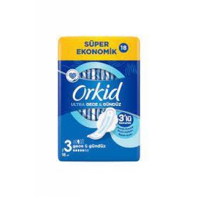 ORKİD SÜPER EKONOMİK 4LÜ ULTRA GECE&GÜNDÜZ NO:3 18Lİ ÜÇLÜ KORUMA ORKİD SÜPER EKONOMİK 4LÜ ULTRA GECE&GÜNDÜZ NO:3 18Lİ ÜÇLÜ KORUMA