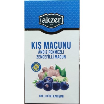Akzer Andız Pekmezli Zencefilli Kış Macunu (300gr) Akzer Andız Pekmezli Zencefilli Kış Macunu (300gr)