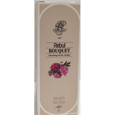 REBUL BOUQUET KOLANYA PET SPREYLİ ŞİŞE 125ML REBUL BOUQUET KOLANYA PET SPREYLİ ŞİŞE 125ML