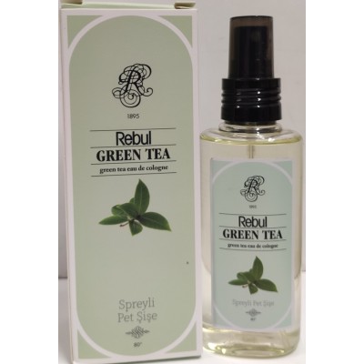 REBUL GREEN TEA KOLANYA PET SPREYLİ ŞİŞE 125ML REBUL GREEN TEA KOLANYA PET SPREYLİ ŞİŞE 125ML