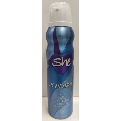 SHE IS AN ANGEL DEODORANT 150ML SHE IS AN ANGEL DEODORANT 150ML