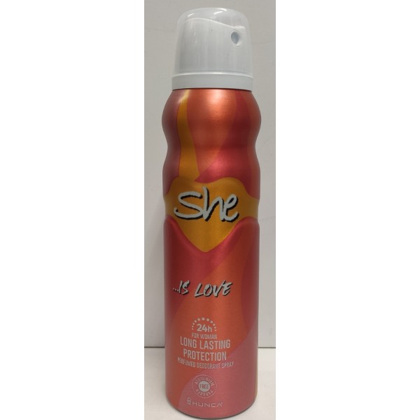 SHE IS LOVE DEODORANT 150ML