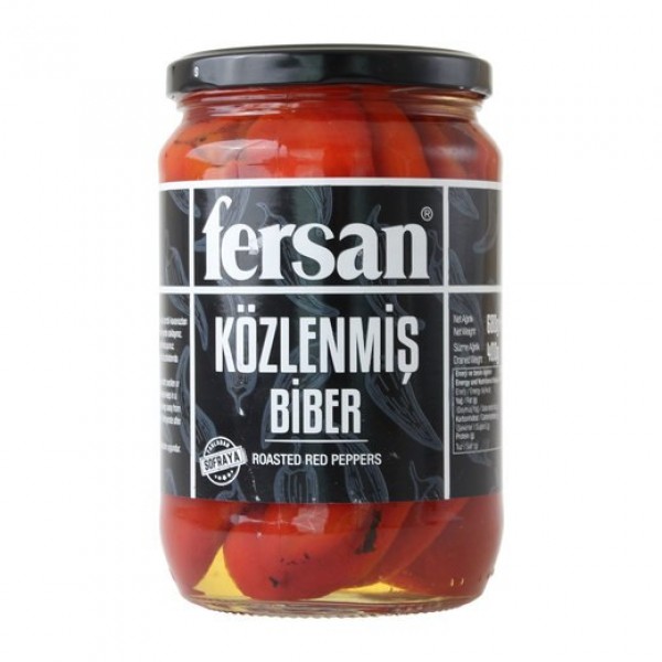 FERSAN KÖZLENMİŞ BİBER CAM KAVANOZ 680GR