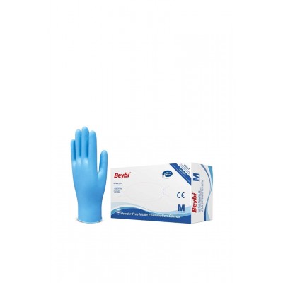 BEYBİ NİTRİL PUDRASIZ MUAYENE ELDİVEN 100 LÜ M MEDİUM ORTA BOY BEYBİ NİTRİL PUDRASIZ MUAYENE ELDİVEN 100 LÜ M MEDİUM ORTA BOY