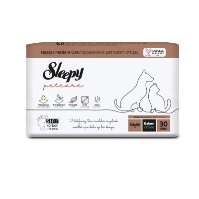 SLEEPY PETCARE PET BAKIM ÖRTÜSÜ 60*90CM 30LU SLEEPY PETCARE PET BAKIM ÖRTÜSÜ 60*90CM 30LU