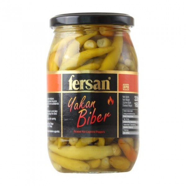 FERSAN YAKAN BİBER TURŞUSU CAM KAVANOZ 335GR