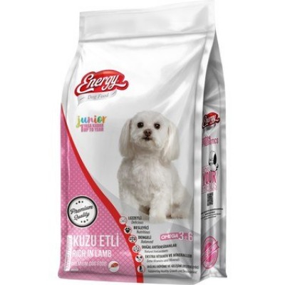 ENERGY YAVRU KÖPEK MAMASI KUZU ETLİ 3000GR  ENERGY YAVRU KÖPEK MAMASI KUZU ETLİ 3000GR