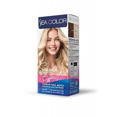 SEA COLOR SMOOTH EFFECT YOĞUN SAÇ AÇICI