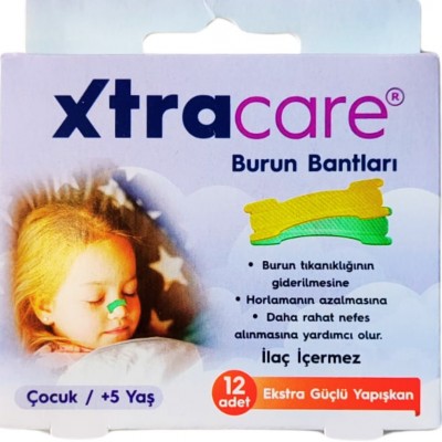 XTRACARE BURUN BANTLARI P.K.İÇİ 12 ADET ÇOCUK / 5+YAŞ XTRACARE BURUN BANTLARI P.K.İÇİ 12 ADET ÇOCUK / 5+YAŞ