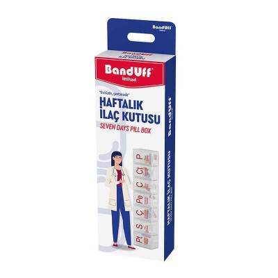 BANDUFF HAFTALIK İLAÇ KUTUSU  BANDUFF HAFTALIK İLAÇ KUTUSU