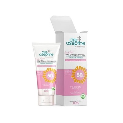 CİRE ASEPTİNE 50+SPF YÜZ GÜNEŞ KORUYUCU 50ML PİNK SHİNE CİRE ASEPTİNE 50+SPF YÜZ GÜNEŞ KORUYUCU 50ML PİNK SHİNE