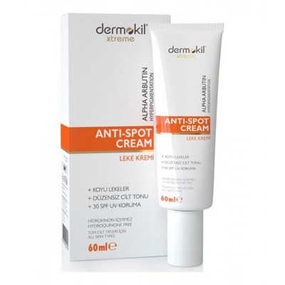 DERMOKİL ANTI-SPOT CREAM LEKE KREMİ 60ML DERMOKİL ANTI-SPOT CREAM LEKE KREMİ 60ML