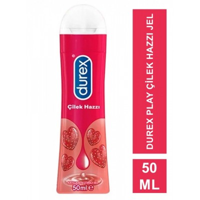 DUREX KAYGANLAŞTIRICI JEL 50ML ÇİLEK HAZZI DUREX KAYGANLAŞTIRICI JEL 50ML ÇİLEK HAZZI