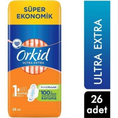 ORKİD SÜPER EKONOMİK 4LÜ ULTRA EXTRA NORMAL NO:1 26Lİ ÜÇLÜ KORUMA ORKİD SÜPER EKONOMİK 4LÜ ULTRA EXTRA NORMAL NO:1 26Lİ ÜÇLÜ KORUMA