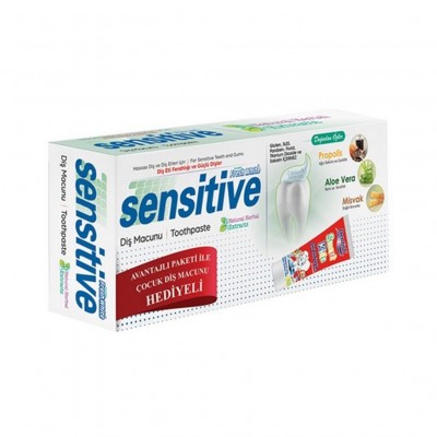 FOVARİ FRESH WHİTE SENSİTİVE DİŞ MACUNU 75ML+SMART KİDS ÇOCUK MACUNU HEDİYE 75ML FOVARİ FRESH WHİTE SENSİTİVE DİŞ MACUNU 75ML+SMART KİDS ÇOCUK MACUNU HEDİYE 75ML