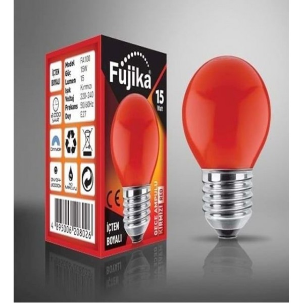 Fujika Gece AMPULU  E 27 DUY 15W