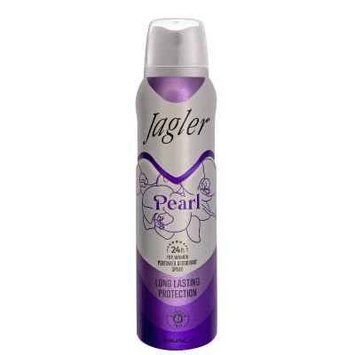JAGLER PERFUMED DEODORANT PEARL 150ML BAYAN JAGLER PERFUMED DEODORANT PEARL 150ML BAYAN