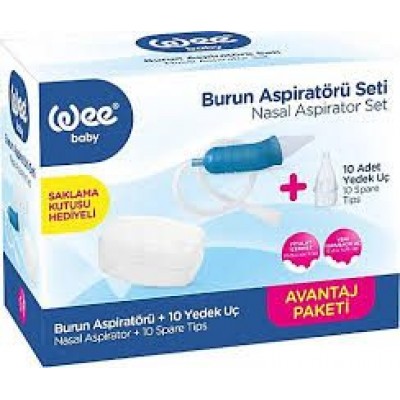 WEE BABY AVANTAJ PK.BURUN ASPİRATÖRÜ SETİ +10 YEDEK UÇ 945 WEE BABY AVANTAJ PK.BURUN ASPİRATÖRÜ SETİ +10 YEDEK UÇ 945