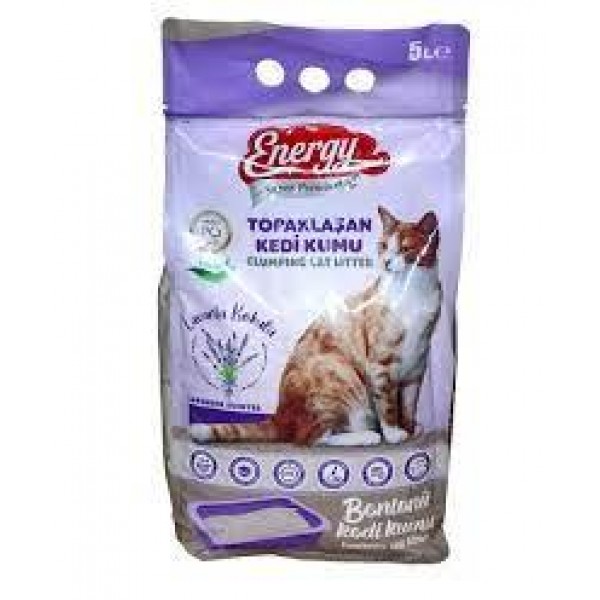 ENERGY BENTONİT KEDİ KUMU 5LT