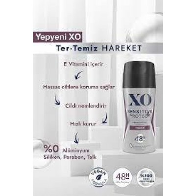XO SENSITIVE PROTECT DEODORANT MEN 150ML