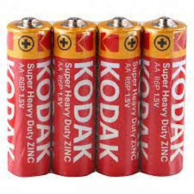 KODAK ÇİNKO KARBON KALEM PİL 1,5V 4LÜ ŞRİNK