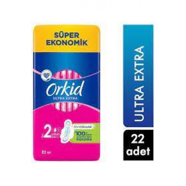 ORKİD SÜPER EKONOMİK 4LÜ ULTRA EXTRA UZUN NO:2 22Lİ ÜÇLÜ KORUMA