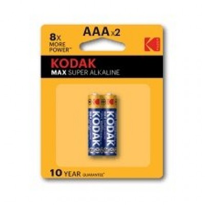 KODAK MAX SUPER ALKALINE İNCE KALEM PİL 1,5V 2Lİ BLİSTER KODAK MAX SUPER ALKALINE İNCE KALEM PİL 1,5V 2Lİ BLİSTER