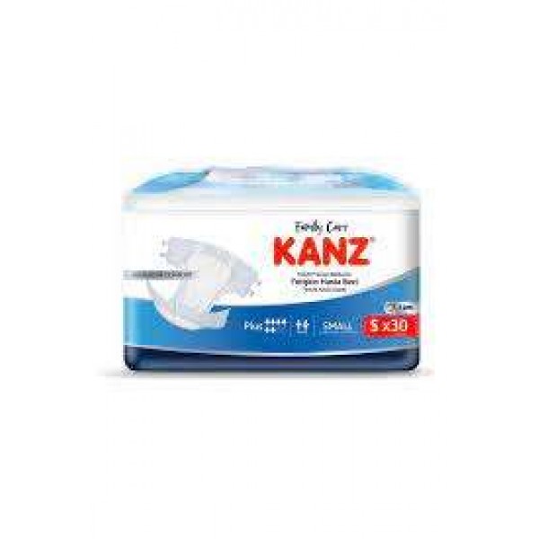 KANZ YETİŞKİN HASTA BEZİ TEKSTİL YÜZEYLİ BELBANTL S SMALL 50-90CM 