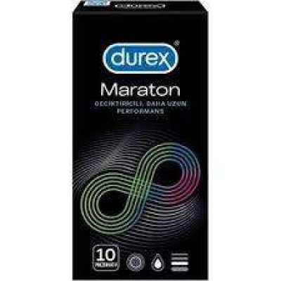 DUREX PREZERVATİF MARATON 10LU DUREX PREZERVATİF MARATON 10LU