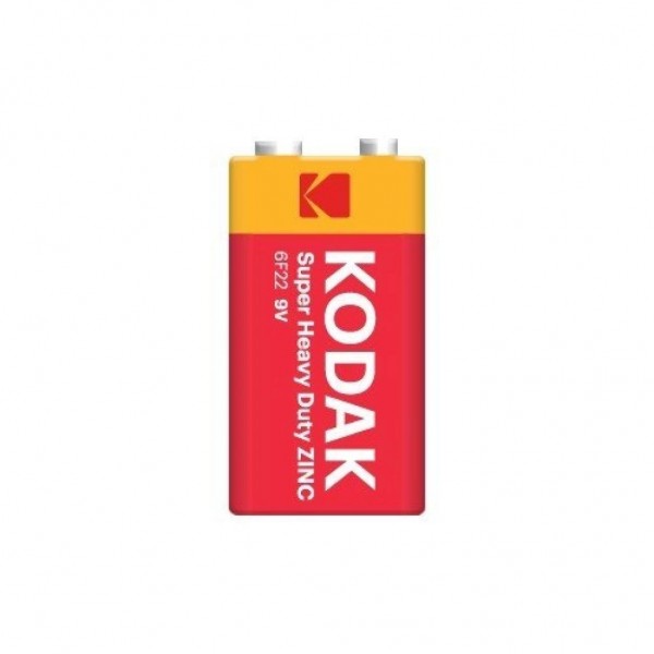 KODAK SUPER HEAVY DUTY ZINC   PİL 9 V SHRİNK