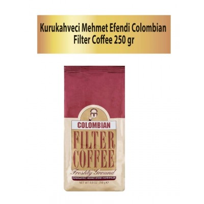 MEHMET EFENDİ COLOMBIAN FILTER COFFEE 250GR MEHMET EFENDİ COLOMBIAN FILTER COFFEE 250GR