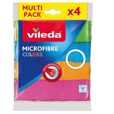 VİLEDA Mikrofiber Colors 4Lü Bez  1*10 ADET