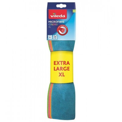 VİLEDA Mikrofiber Temizlik Bezi  4LÜ Bandrollü  10 ADET