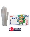 BEYBİ VİNİL PUDRASIZ MUAYENE ELDİVEN 100 LÜ L LARGE BÜYÜK BOY