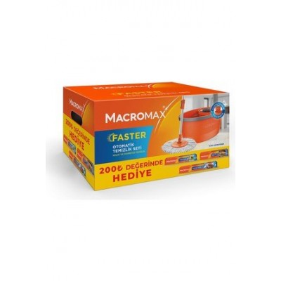 MACROMAX FASTER OTOMATİK TEMİZLİK SETİ + 200TL DEĞERİNDE HEDİYE