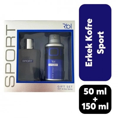 REBUL RBL SPORT GİFT SET EDT PARFÜM 50ML+ 150ML DEO  MEN REBUL RBL SPORT GİFT SET EDT PARFÜM 50ML+ 150ML DEO  MEN