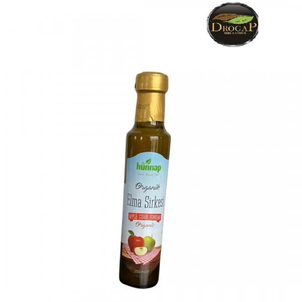 HÜNNAP ORGANİK  ELMA SİRKESİ 250ML 