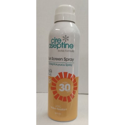 CİRE ASEPTİNE GÜNEŞ KORUYUCU SPREY 30+SPF 200ML CİRE ASEPTİNE GÜNEŞ KORUYUCU SPREY 30+SPF 200ML