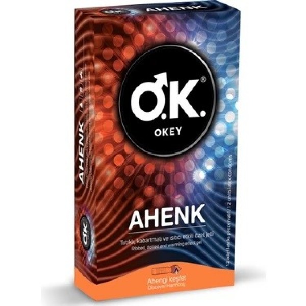 OKEY PREZERVATİF AHENK 12 Lİ