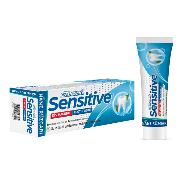 FAVORİ FRESH WHİTE SENSİTİVE DİŞ MACUNU 100ML NANE RÜZGARI FAVORİ FRESH WHİTE SENSİTİVE DİŞ MACUNU 100ML NANE RÜZGARI